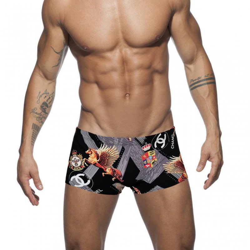 Quần bơi boxer có lớp lót phía trước chống lộ thời trang quyến rũ cho nam
