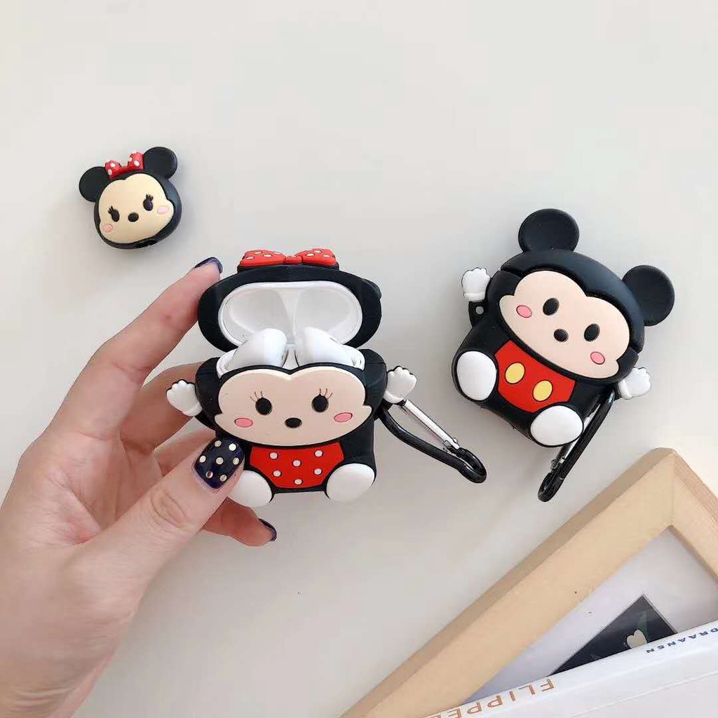 Case AirPods Vỏ Bọc Tai Nghe AirPods 1/2 Mickey Minnie- Minh An Saigon
