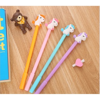 Bút gel nước hình ngựa Unicorn pony
