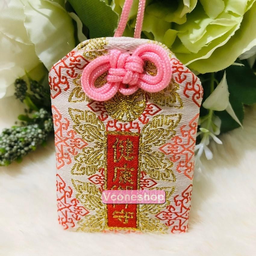 Túi Phước học tập đen Omamori Bọc Vỏ Silicon quà tặng xinh xắn nhiều ý nghĩa