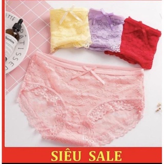 Quần lót ren nhiều màu gợi cảm , quần lót nữ ren thoáng mát gợi cảm