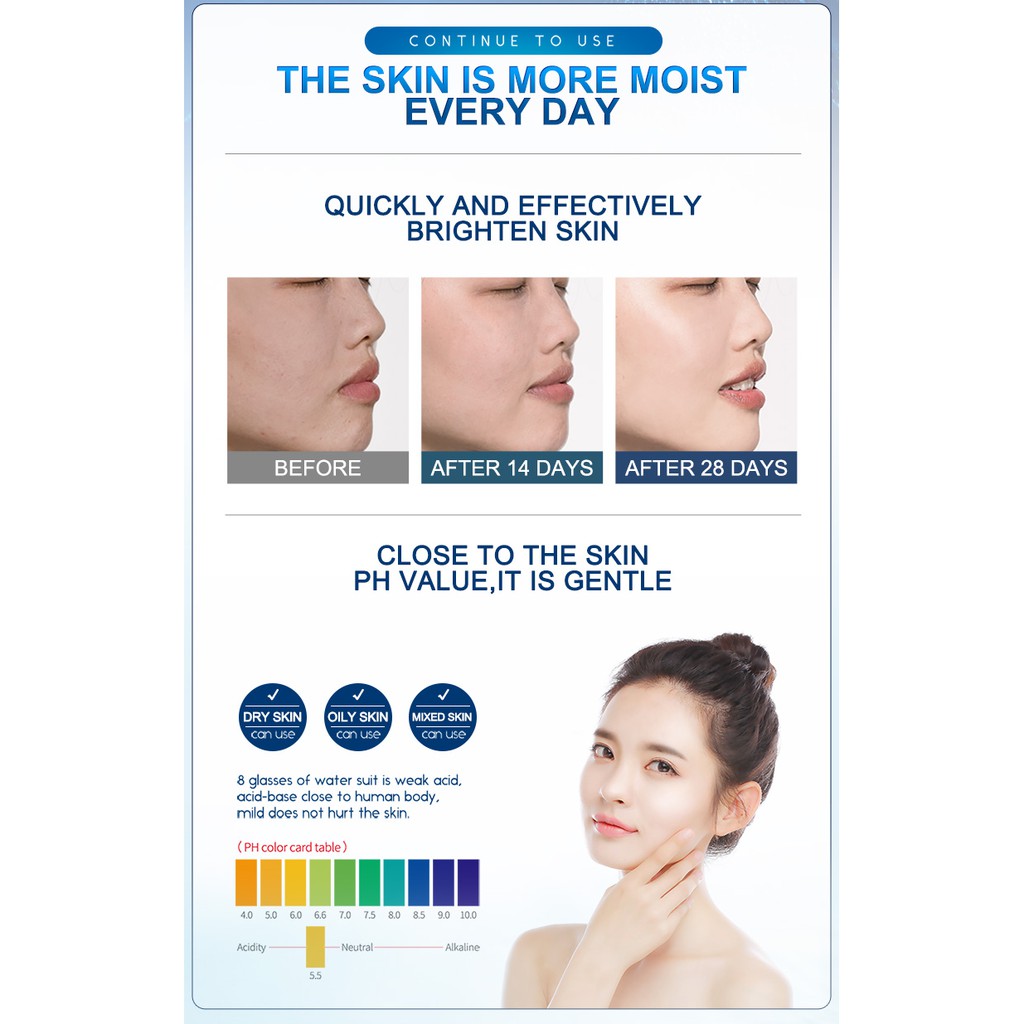 Bộ 6 sản phẩm chăm sóc da FENYI dưỡng ẩm sâu
