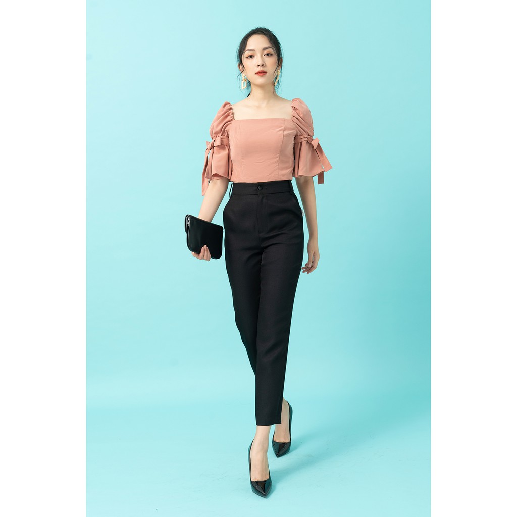 Áo sơ mi buộc nơ tay 20AGAIN ASW1053 | BigBuy360 - bigbuy360.vn