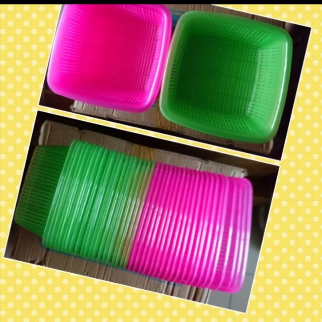 Set 10 rổ vuông mini