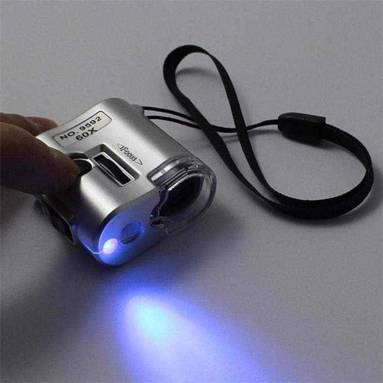 Kính hiển vi 60X mini bỏ túi