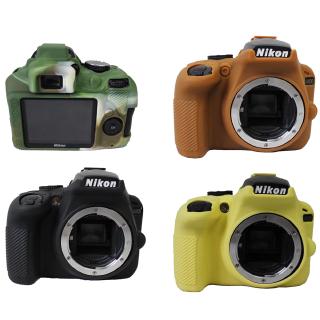 Vỏ cao su silicone mềm bọc bảo vệ máy ảnh Nikon D3400