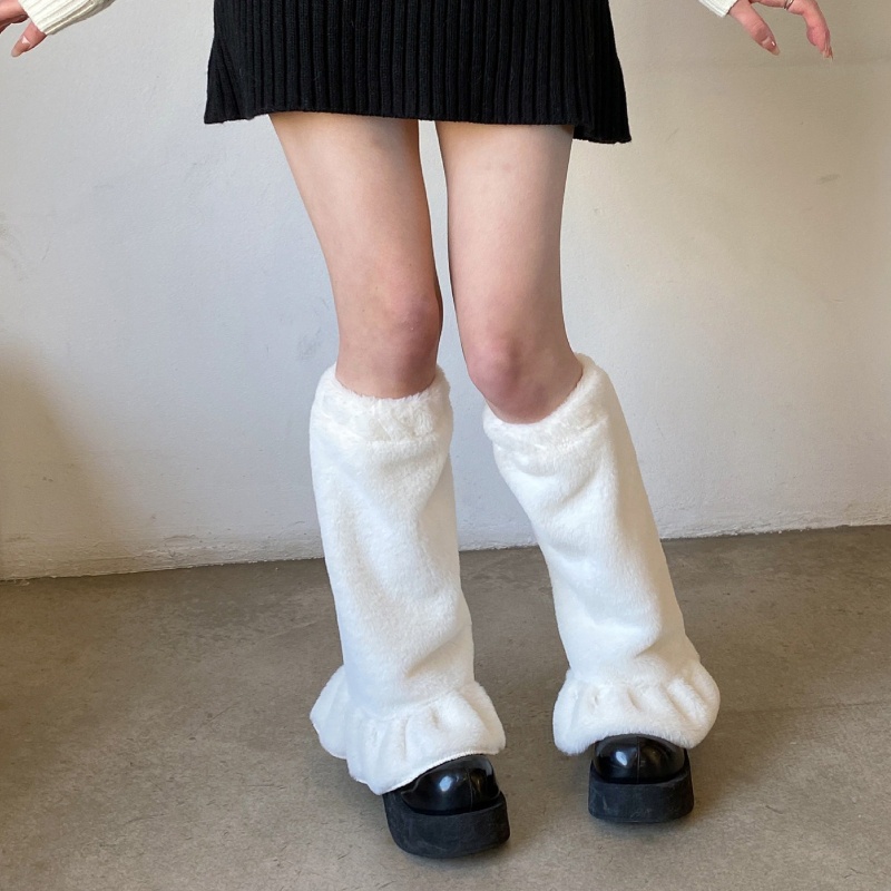 Vớ Bông Giữ Ấm Chân Phong Cách Lolita Cho Nữ