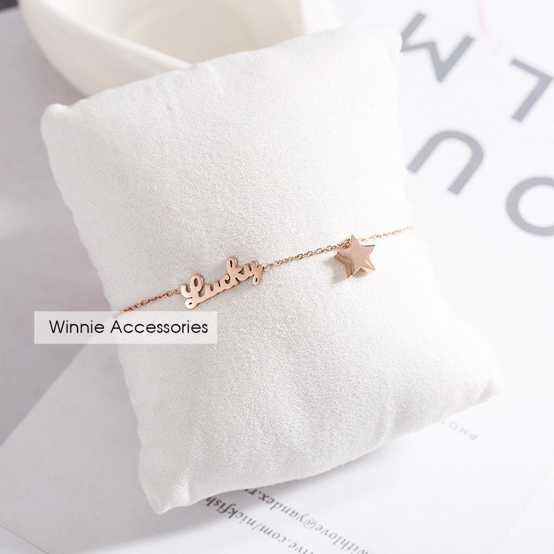 Lắc chân nữ titan lucky star