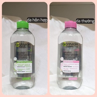 tẩy trang Garnier 400ml Pháp