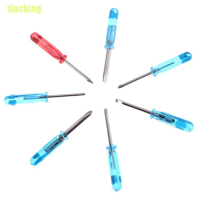 Bộ 7 Tuốc Nơ Vít Mini Màu Xanh Dương 45mm X 3mm