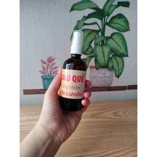 Combo 2 chai tinh dầu quế xịt phòng, chai 100ml