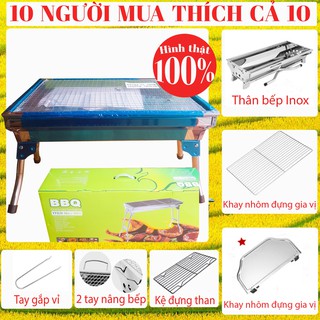 [VIDEO! BẾP TỐT THẬT SỰ] Bếp Nướng Than Hoa Inox H1 - Lò Nướng Than Hoa Inox