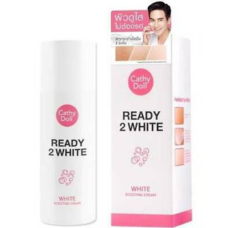 Kem dưỡng da mặt Cathy Doll Ready 2 White White Boosting Cream 75ml