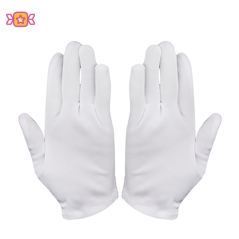 Găng Tay Cotton Màu Trắng Cho Hoạt Động Nhảy Múa Jp4Zm Jp4Zm