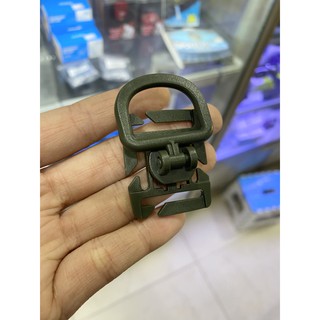 Móc Chữ D 25mm Kẹp Dây Balo (Nhiều Màu)