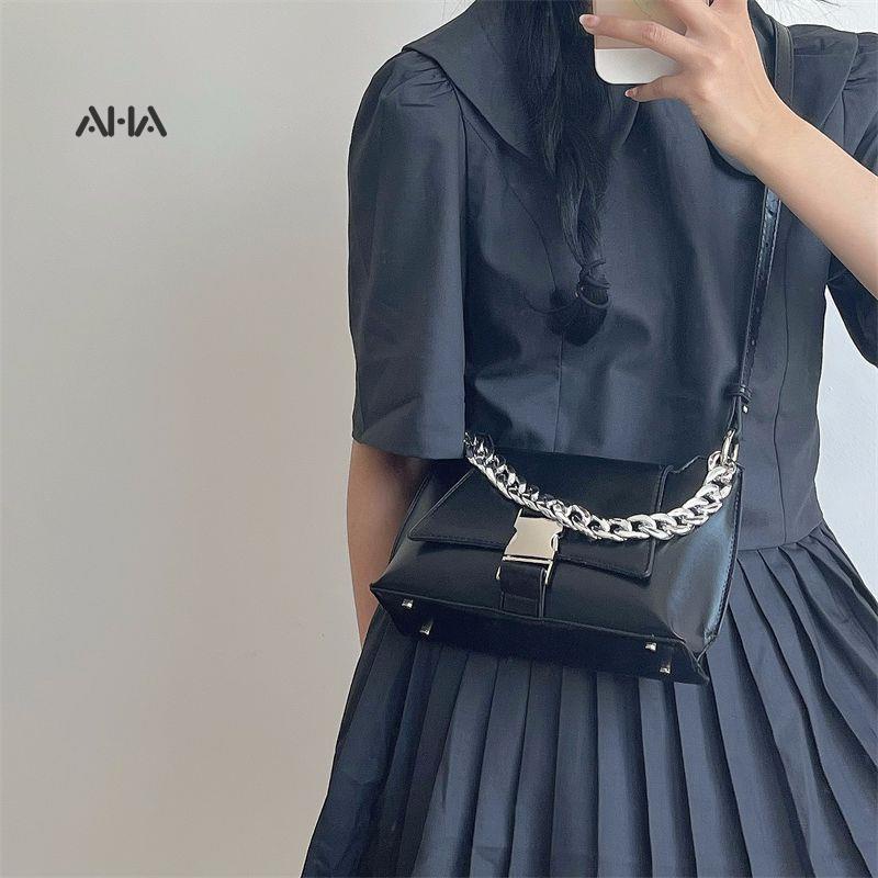 Túi đeo chéo AHA OFFICIAL dáng vuông nhỏ phong cách mới thời trang dành cho nữ