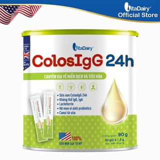 sữa bột  colosIgG 24h lon 60goi× 1,5g