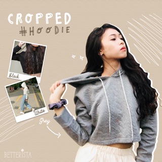 Hoodie và sweatshirt dáng ngắn (cropped)