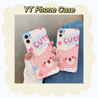 Ốp lưng iphone - bear cute imd 6/6plus/6s/6splus/7plus/8plus/x/xs/xsamx/11/11promax yt case