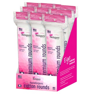 Bông Tẩy Trang Swisspers Premium Cotton Rounds