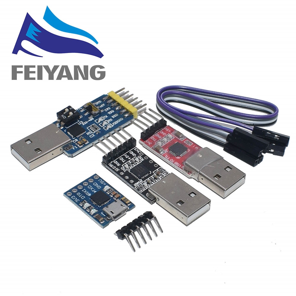 Mô-đun Kết Nối Chuyển Đổi CP2102 USB 2.0 Sang UART TTL 5PIN FT232 CH340 PL2303 CP2102