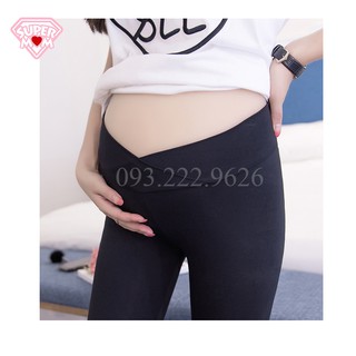 COM BO 5 QUẦN NGỐ LEGGING BẦU CẠP CHÉO.
