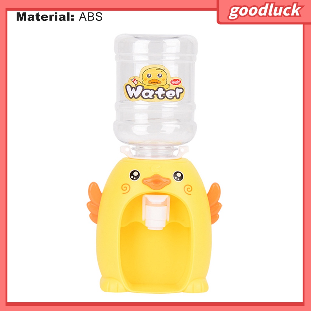 Bình uống nước hình vịt con DIY nhiều màu sắc dành cho nhà búp bê