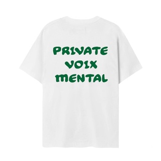 Áo thun trắng Private Voix Mental [CÓ HỘP]