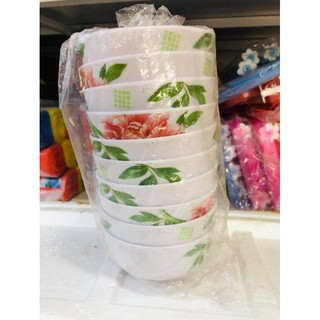 10 chén cơm nhựa Melamine NT