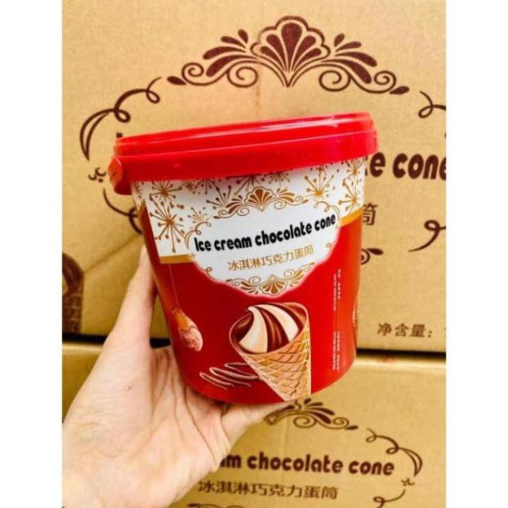 [ SẴN HÀ NỘI] Combo 2 Hộp Bánh ốc quế kem vị Socola (hộp 158g) Siêu xinh [ CỰC HOT]