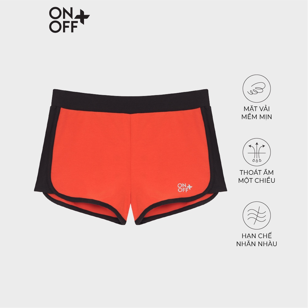 Quần shorts nữ ONOFF mềm mại, mát mịn - H16BS17001