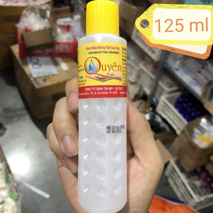 Nước rửa móng cao cấp Quyên 125ml