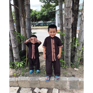 Đồ Lam Đi Chùa Cho Bé # Lãnh Tụ Phối