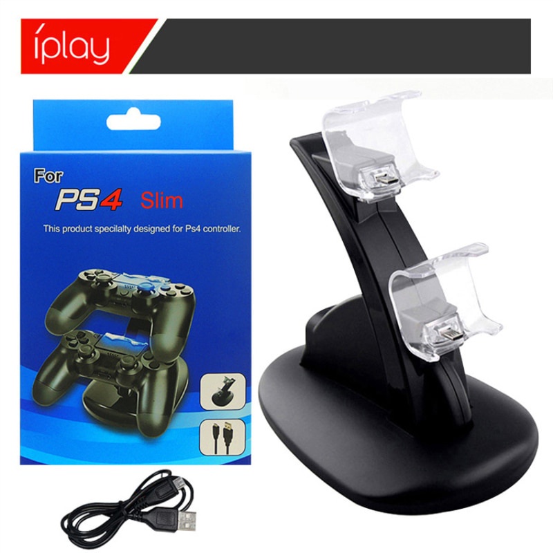 Đế Sạc Đôi Cho Tay Cầm Chơi Game Ps4 Sony Playstation 4 Ps4 / Ps4 Pro / Ps4 Slim