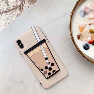 [ FREESHIP TỪ 50K TOÀN QUỐC ] Ốp lưng Iphone ly trà sữa