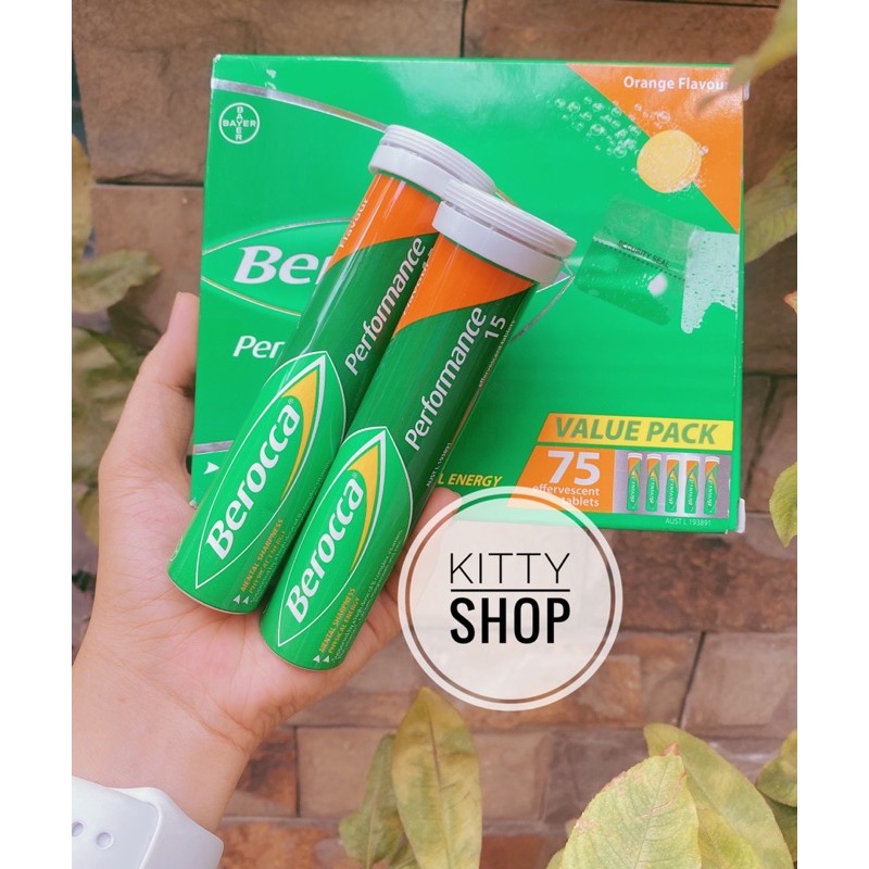 VIÊN SỦI BEROCCA ÚC ALPEN TUÝP 15 VIÊN CHUẨN CHÍNH HÃNG