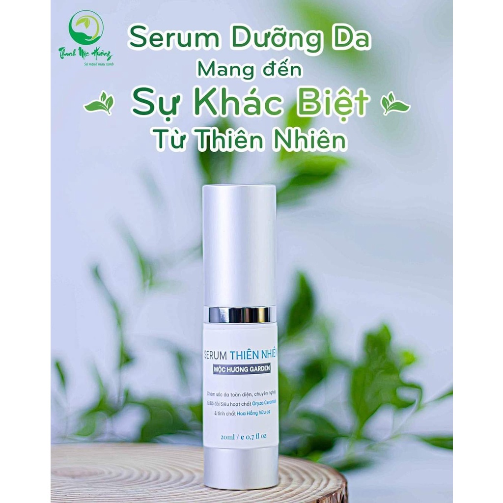 Serum thiên nhiên dưỡng da cấp ẩm căng bóng mịn màng Thanh Mộc Hương chính hãng 20ml