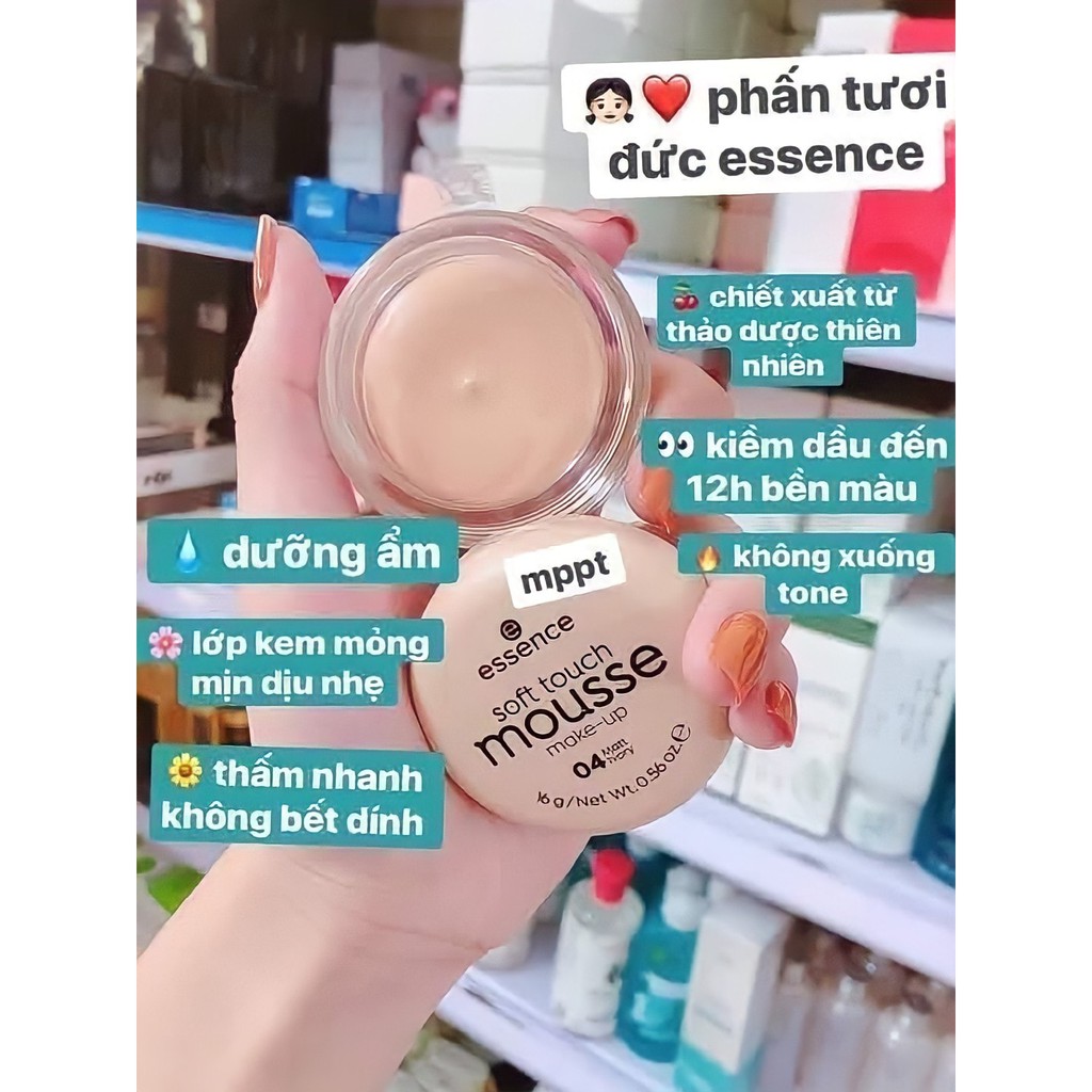 Phấn Tươi Đức Essence Soft Touch Mousse