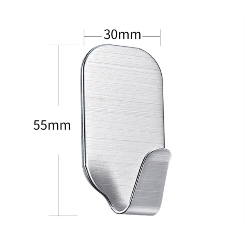 Móc Dán Tường Bằng Thép Không Gỉ Chịu Lực Cao