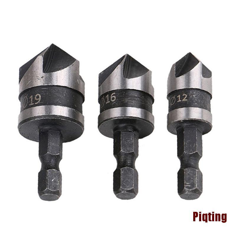 Bộ 3 Mũi Khoan Kim Loại Lục Giác