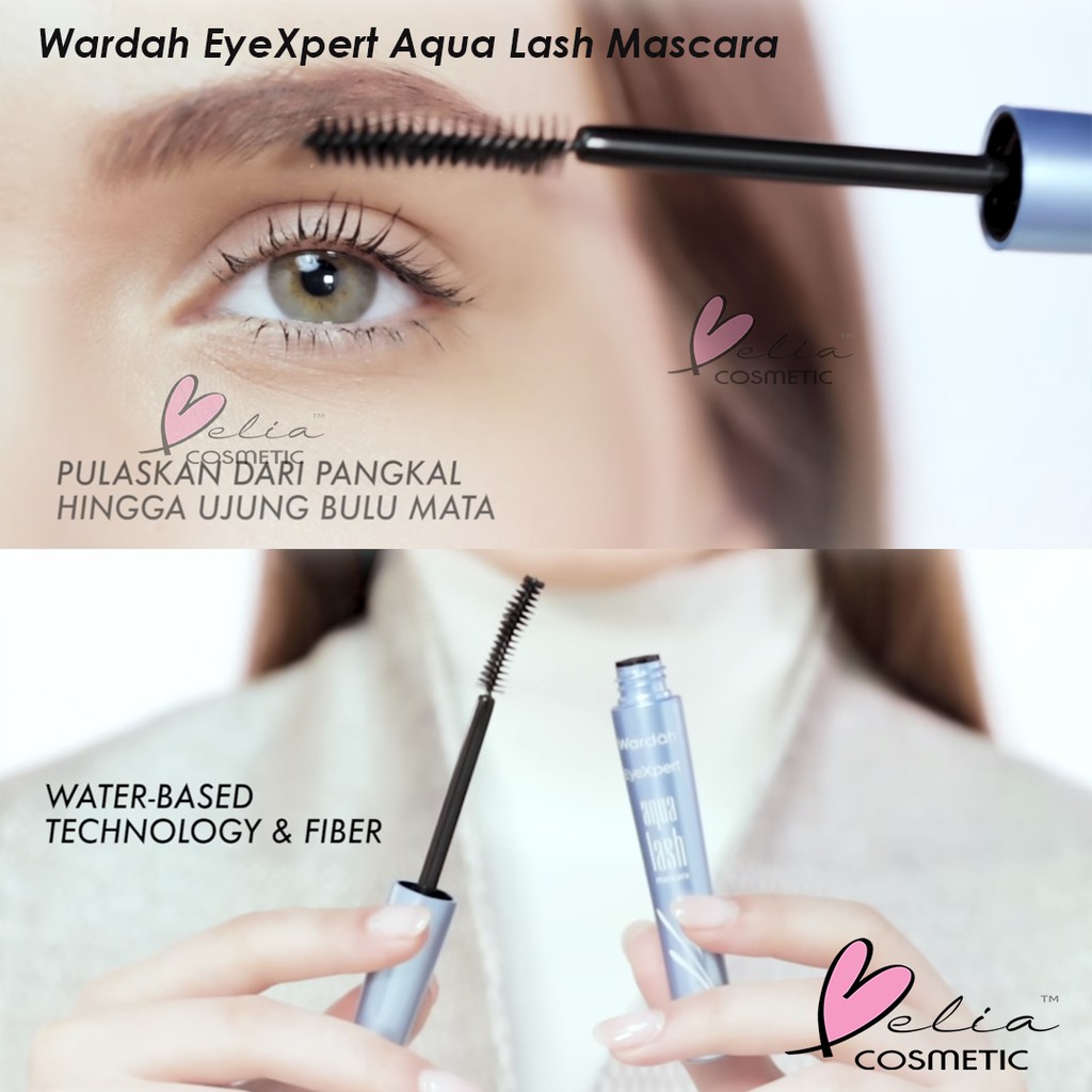 (hàng Mới Về) Bộ Mascara Và Bút Kẻ Mắt Màu Đen Chống Thấm Nước Belia Wardah | BigBuy360 - bigbuy360.vn