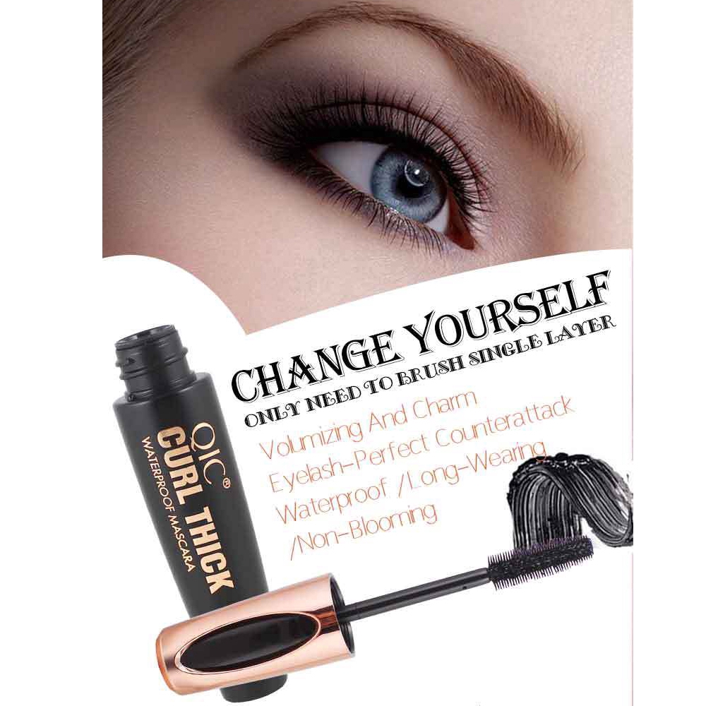 [Hàng mới về] Mascara 4D làm cong và dài mi chống nước chống lem