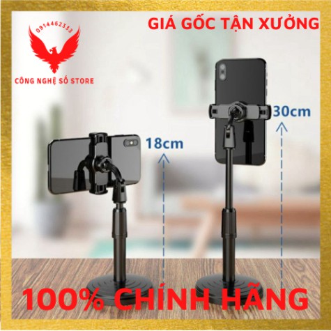 (Hàng có sẵn) Giá Đỡ Điện Thoại Kẹp 2 Cái Cùng Lúc Dùng Livestream, Xem Phim