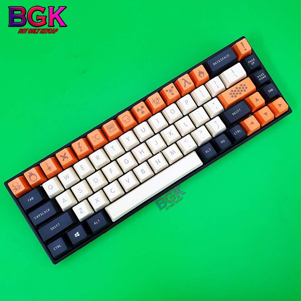 Bộ Keycap Carbon 140 nút Thick PBT OEM Profile Lazer Cần được layout 68,84,98..v..v