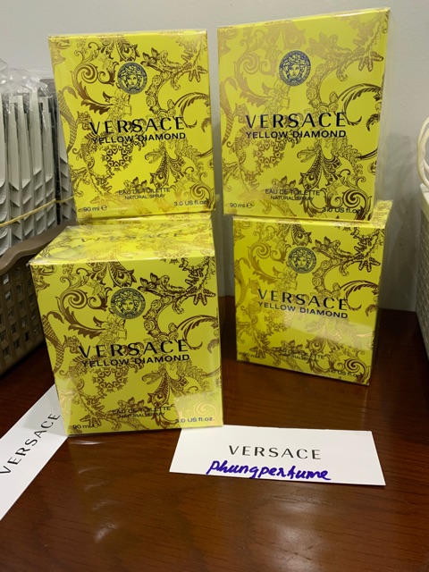 [FreeShip] Nước hoa versace yellow Diamond 90ml fullbox