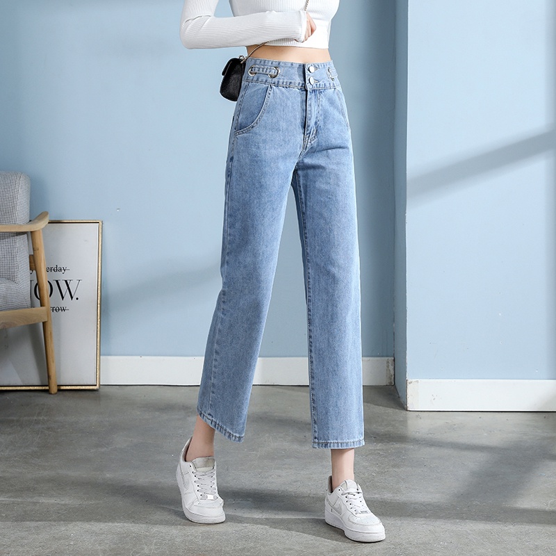 Order. Quần bò size nhỏ ống suông cho từ 1m45