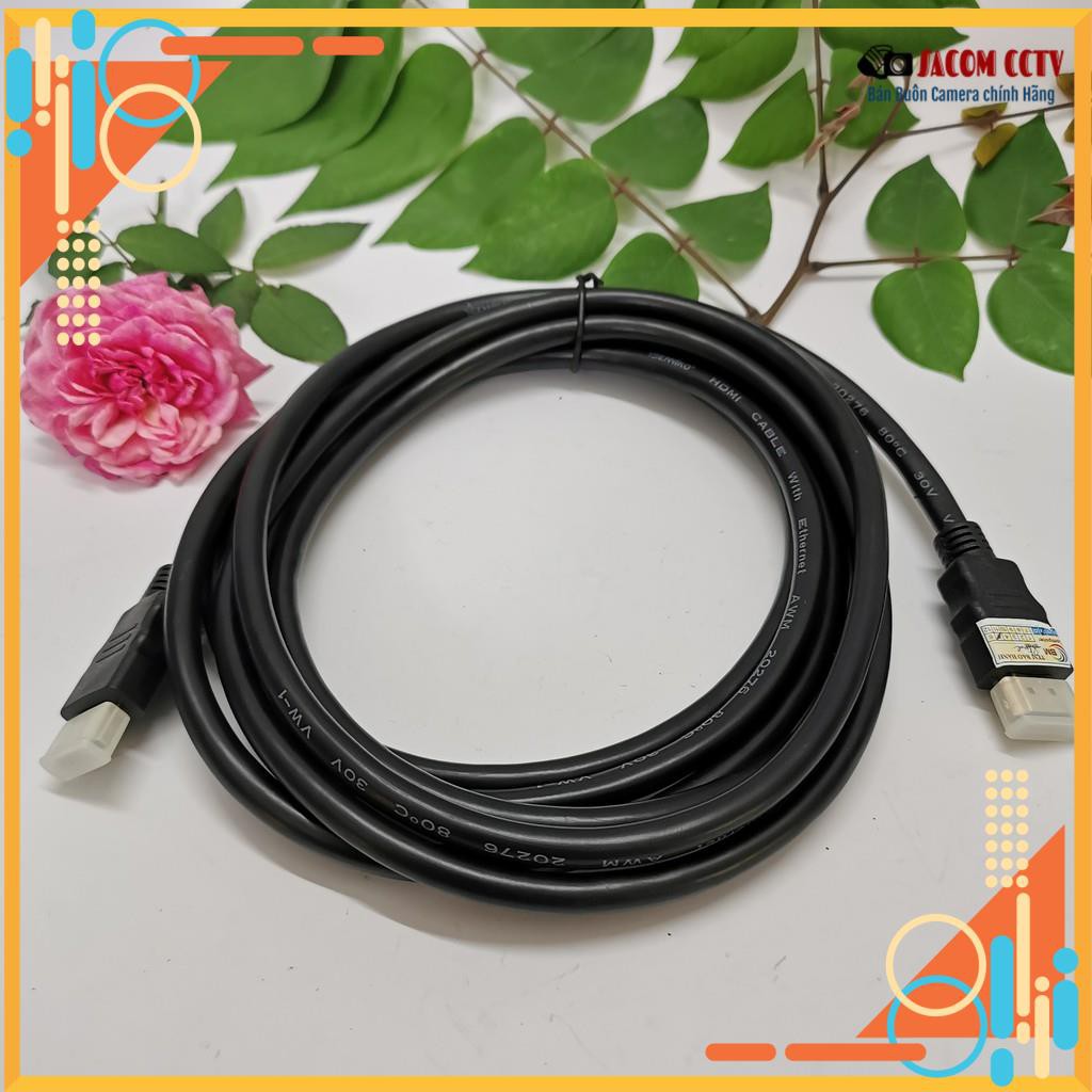 Dây Cáp HDMI tròn loại tốt 15m/10m/5m/3m/1.5m chuẩn hình ảnh 2k, 3D, Ultra HD
