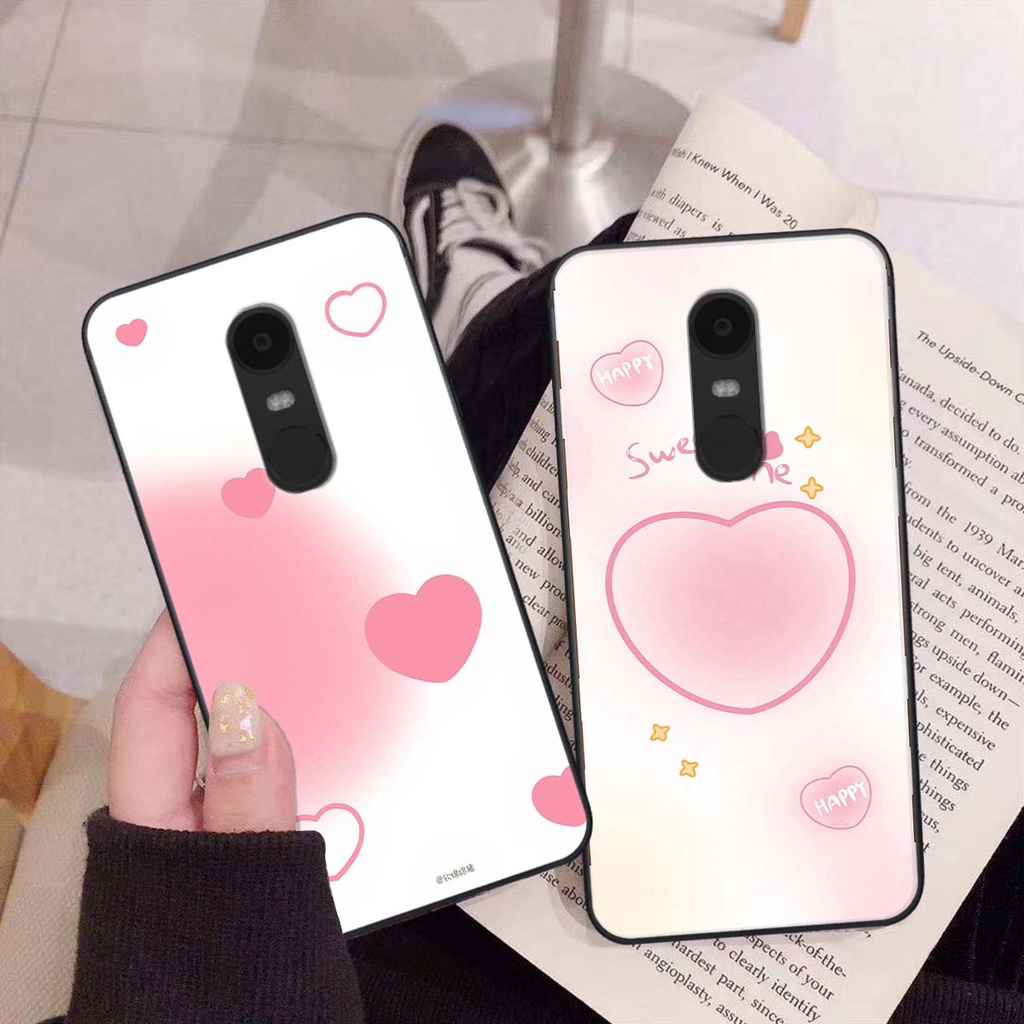Ốp Xiaomi Redmi Note 4/ Note 4x / Redmi 5 Plus in hình trái tim, caro kẹo ngọt đầy cá tính siêu đẹp siêu chất