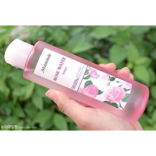 nuoc hoa hồng Rose water toner mamonde dành cho da nhay cảm xuat su hàn quốc 250 ml làm sạch va can bang da giam viem !!