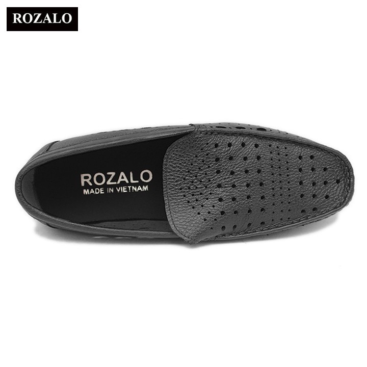 [Mã LTP50 giảm 50000 đơn 150000] Giày lười nam da bò thời trang Rozalo R7889